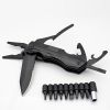 Multipurpose Outdoor Tools Set; Multi-function Knife Folding Pocket Pliers; Screwdrivers; Knife; Bottle Opener