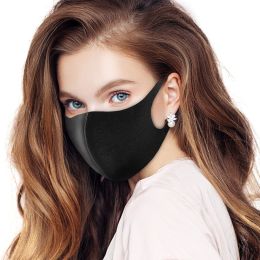 Honrane 3Pcs Washable Dustproof Breathable Protection Face Cover Mouth Masks