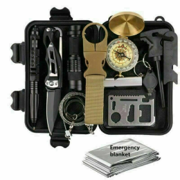 Camping Hiking Outdoor Emergency Survival Kit