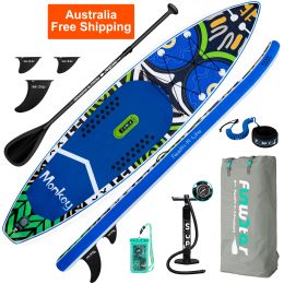 Free Shipping Dropshipping Australia Warehouse Have Stock SUP Stand Up Paddle Board 11'x33''x6'' Inflatable Paddleboard Surfboard with ISUP Accessorie