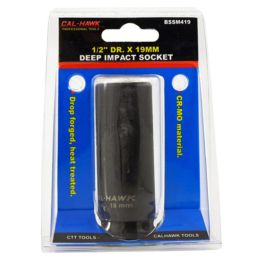 1/2" Drive x 19mm Deep Impact Socket