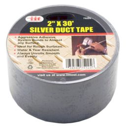 2" x 30' Silver Duct Tape