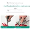 25 in 1 Multitool High Quality Folding Wire Cutter Plier with Screwdrivers;  Multifunctional wrench;  Steel Multi-tools; Multi-purpose pliers