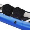 12ft 2 Person Inflatable Kayak Set with Paddle & Air Pump Fishing Kayak Foldable