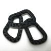 Plastic D-Ring Locking Carabiner Light but Strong NOT for Climbing(Pack of 10)