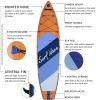 surfwave Inflatable Paddle Board;  11'Ã—33'' Stand Up SUP Board Ideal for Beginners & Expects