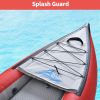 Inflatable Kayak Set with Paddle & Air Pump, Portable Recreational Touring Kayak Foldable Fishing Touring Kayaks, Deluxe Extended Version Tandem 2 Per