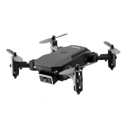 S66 Drone No Camera WiFi Collapsible RC Quadcopter Helicopter Toy-Black-1 Battery (Color&Battery Number: Black/1 Battery, Camera Pixel: Single Camera 4K)