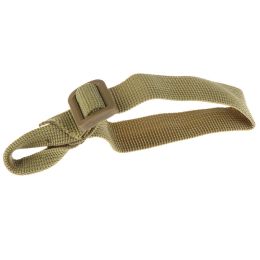 1pc Multifunctional Tactical Sling Mount Strap; Loop Adapter; Webbing Rifle Attachment Adjustable (Color: Khaki)