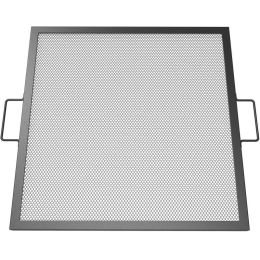 Festives Camping Party Square Cooking Grate Fire Pit Grill (Color: As pic show, size: 36" x 36")