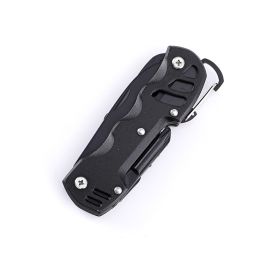 Camping Multi Functions Of Emergency Equipment And Tools Knife (Color: Black)