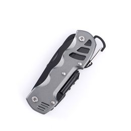 Camping Multi Functions Of Emergency Equipment And Tools Knife (Color: Gray)