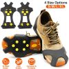 Ice Snow Grips Anti Slip Over Shoe Spikes Boot Traction Cleat Portable Ice Grippers
