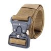 Insert Buckle Waist Belt Adjustable for Military Combat Hunting Camping Training