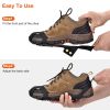 Ice Snow Grips Anti Slip Over Shoe Spikes Boot Traction Cleat Portable Ice Grippers